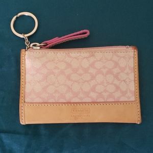 Coach coin/card wallet